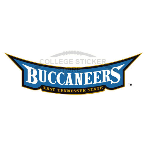 Design ETSU Buccaneers Iron-on Transfers (Wall Stickers)NO.4343